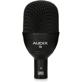 Audix f6 Hypercardioid Dynamic Kick Drum Microphone for Kick Drums and Bass Instruments