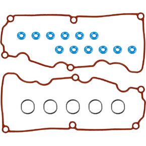 Cylinder Valve Cover Gasket Set VS50529R MS96123 Compatible with Ford Explorer 4.0L 02-10 Ranger 4.0L Explorer Sport Trac 4.0L Land Rover LR3 4.0L Mazda B4000 4.0L Mercury Mountaineer 4.0L
