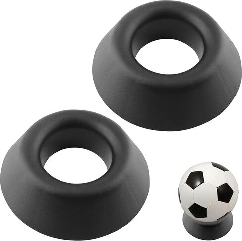 Ball Stand Holder, Sports Ball Storage Black Plastic Display Holder in Saudi Arabia