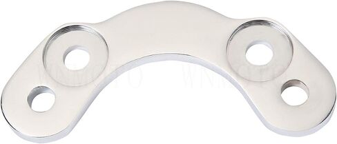 Nothers Springer Front End Riser Handlebar Tree Adapter Converter Fit Harley Bobber Chopper 4-34 inch to Standard 3-12 inch , Chrome in Saudi Arabia