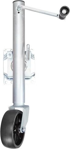 جاك مقطورة قارب تورين ATR39001R-1 BIG RED مع عجلة واحدة (6 بوصة): مقبس مقطورة لسان دوار شديد التحمل، 1000 رطل. سعة in Kuwait