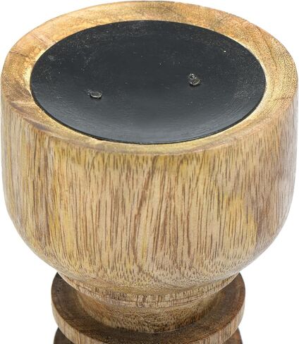 حامل شموع على شكل عمود من الخشب الرئيسي + ميسا، مجموعة مكونة من 3 قطع in Kuwait