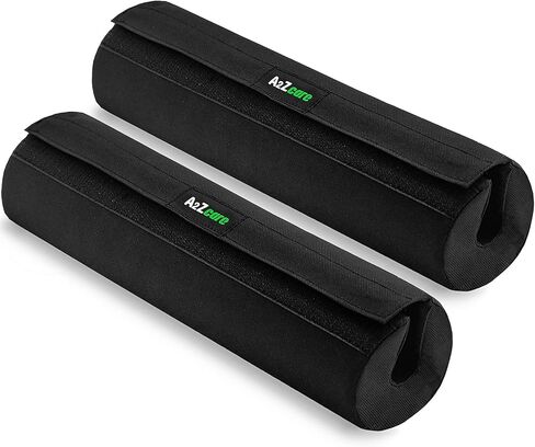 وسادة القرفصاء من A2ZCARE - وسادة واقية للرقبة والكتف لدعم القرفصاء والطعنات ودفعات الورك - أسود in Kuwait