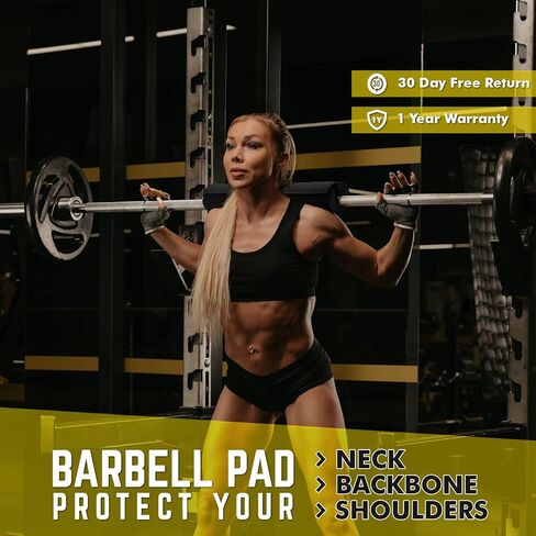 وسادة القرفصاء من A2ZCARE - وسادة واقية للرقبة والكتف لدعم القرفصاء والطعنات ودفعات الورك - أسود in Kuwait