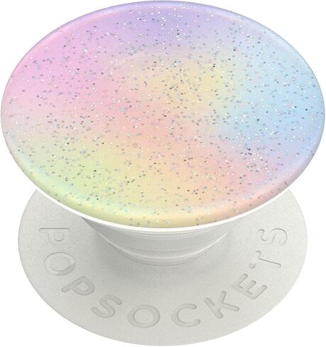 PopSockets Phone Grip with Expanding Kickstand, Multicolor PopGrip - Glitter Pastel Nebula in Saudi Arabia