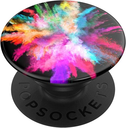 PopSockets Phone Grip with Expanding Kickstand, Multicolor PopGrip - Glitter Pastel Nebula in Saudi Arabia