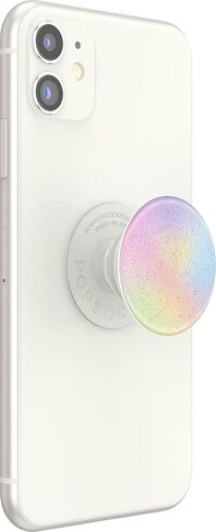 PopSockets Phone Grip with Expanding Kickstand, Multicolor PopGrip - Glitter Pastel Nebula in Saudi Arabia