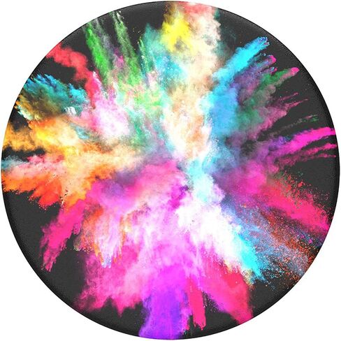 PopSockets Phone Grip with Expanding Kickstand, Multicolor PopGrip - Glitter Pastel Nebula in Saudi Arabia