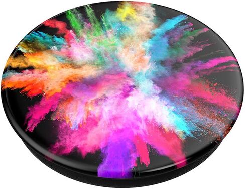 PopSockets Phone Grip with Expanding Kickstand, Multicolor PopGrip - Glitter Pastel Nebula in Saudi Arabia