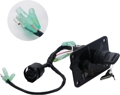 Main Switch Panel Single Engine Key Switch Panel Assembly On-Off-Start 704 Control Box for Yamaha Outboard Yacht 704-82570-12-00 704-82570-08-00 in Saudi Arabia