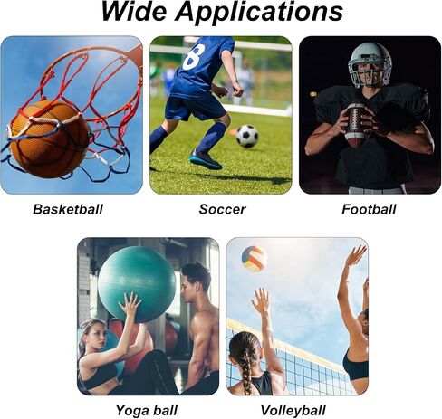 Air Pump Needles for Balls 45pcs, Ball Pump Needles, Inflation Needles for Basketball, Footballs, Soccer, Volleyball, Rugby Balls, Ball Needles for Air Pump with Storage Box in Saudi Arabia