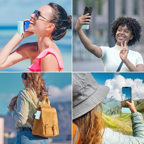 [عبوتان] شاحن محمول صغير بقدرة 5200 مللي أمبير في الساعة لهاتف iPhone، بنك طاقة PD 3.0A مع كابل مدمج، حزمة بطارية USB C صغيرة متوافقة مع iPhone 15/15 plus/15 Pro/15 Pro Max/14/13/12/11 /8 هاتف أندرويد وما إلى ذلك in Kuwait