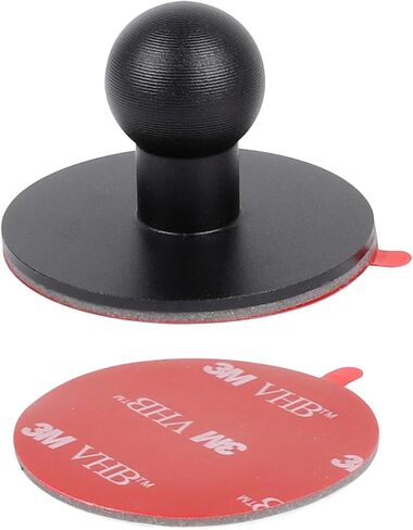 Aluminum Alloy Adhesive Ball Base with 17mm Ball Compatible with Garmin Nuvi GPS Navigator and 17mm Double Socket Arm,Car Cellphone Holder Dashboard Mount 17mm Ball Head Stand Base in Saudi Arabia