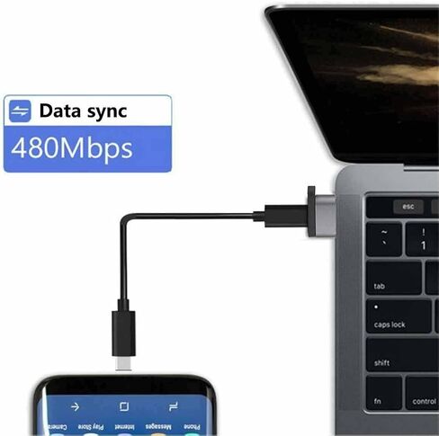 محول سريع USB C أنثى إلى USB A ذكر 3.0 (3 حزم)، على شكل سلسلة مفاتيح، محول C إلى USB لساعة Apple Watch iWatch Series 7 SE وiPhone 11,12,13 Pro Max Mini وAirpods iPad Air وSamsung Galaxy Note 10.20 in Saudi Arabia