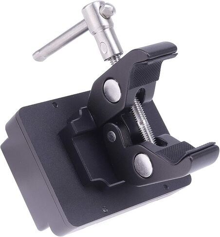 محول لوحة إمداد طاقة البطارية بقفل على شكل حرف V صغير بحجم الجيب مع صنبور على شكل حرف D ومشبك فائق لحامل إضاءة ثلاثي القوائم للبطارية على شكل حرف V in Kuwait