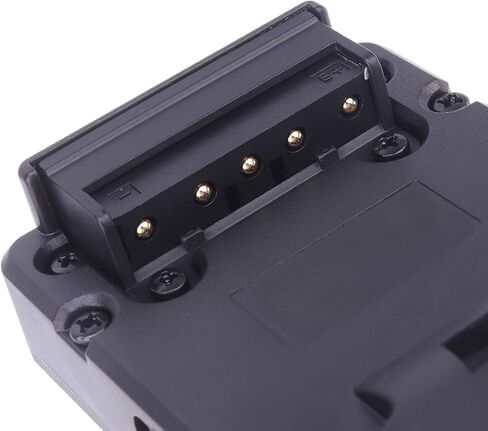 محول لوحة إمداد طاقة البطارية بقفل على شكل حرف V صغير بحجم الجيب مع صنبور على شكل حرف D ومشبك فائق لحامل إضاءة ثلاثي القوائم للبطارية على شكل حرف V in Kuwait