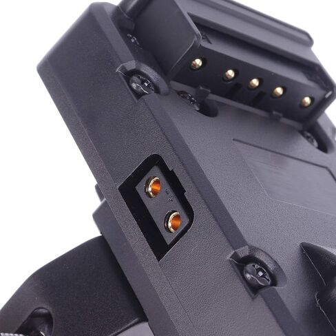 محول لوحة إمداد طاقة البطارية بقفل على شكل حرف V صغير بحجم الجيب مع صنبور على شكل حرف D ومشبك فائق لحامل إضاءة ثلاثي القوائم للبطارية على شكل حرف V in Kuwait