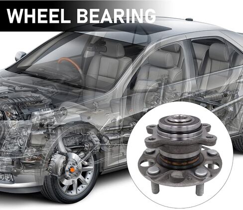 512257 New Rear Wheel Hub Bearing Assembly Compatible with 06-11 Honda Civic LX GX DX w/Encoder ABS in Saudi Arabia