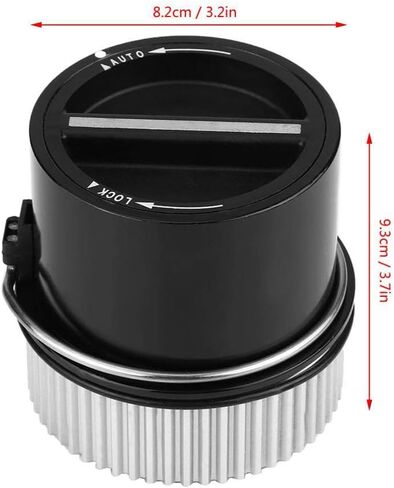 600-203 4WD Auto Locking Hub Left & Right Fits for F250 F350 F450 F550 1999-2004, Excursion 2000-2005, Expedition Lincoln Navigator 2001-2002 Replace# 1C3Z3B396CB (Pair of 2 PCS) in Kuwait