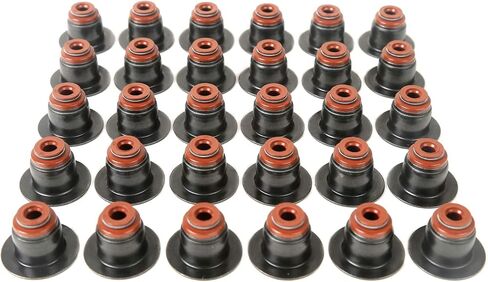 MPLUS SS72878-1 مجموعة ختم جذع الصمام متوافقة مع 98-15 لتويوتا كورولا كامري سولارا ماتريكس تاكوما/لشفروليه بريزم/لبونتياك فيبي/لكزس HS250h 1.8L 2.4L 2.7L DOHC in Kuwait