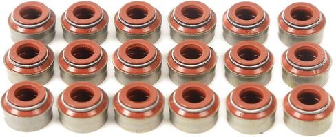 MPLUS SS72878-1 مجموعة ختم جذع الصمام متوافقة مع 98-15 لتويوتا كورولا كامري سولارا ماتريكس تاكوما/لشفروليه بريزم/لبونتياك فيبي/لكزس HS250h 1.8L 2.4L 2.7L DOHC in Kuwait
