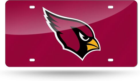 Rico Industries NFL Unisex-Adult Laser Inlaid Metal License Plate Tag in Saudi Arabia