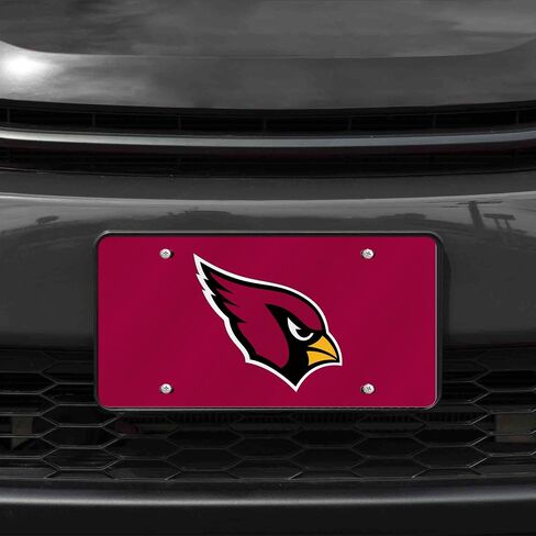 Rico Industries NFL Unisex-Adult Laser Inlaid Metal License Plate Tag in Saudi Arabia