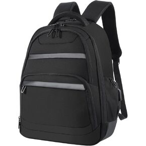 Travel Laptop Backpack, Laptop Bag for Men and Women Business Work Backpack Laptop Backpack Water Resistant Work Computer Backpack with USB Charging Port, Bag Only