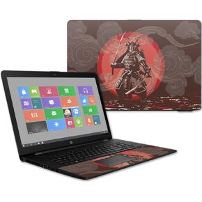 MightySkins Skin Compatible with HP 17t Laptop 17.3" (2017) - Samurai Battle | Protective, Durable, and Unique Vinyl Decal wrap Cover | Easy to Apply, Remove, and Change Styles | Made in The USA