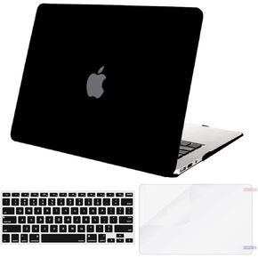 MOSISO Plastic Hard Shell Case & Keyboard Cover Skin & Screen Protector Only Compatible with MacBook Air 11 inch (Models: A1370 & A1465), Rose Quartz in Saudi Arabia
