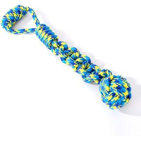 MQUMD Dog Rope Toy, Indestructible Cotton Ropes Dog Toy, Dental Cleaning and Teeth Care Dog Toy, Heavy Duty Dog Chew Toy, Interactive Tug of War Pet Toy for Large & Medium Dog