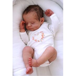 WOOROY Reborn Baby Dolls Boy - 18 Inch Realistic Newborn Doll Real Life Weighted Soft Body with Gift Box for 3+ Years Old Kids