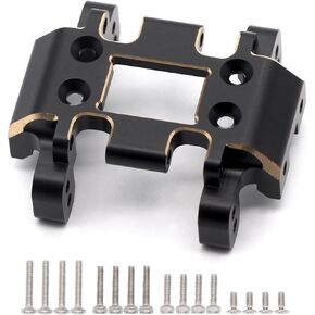 Redcat Ascent 18 27g Black Coating Brass Skid Plate for 1/18 RC Crawler Redcat Ascent 18 Upgrades Parts