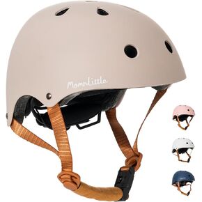 MomnLittle Kids Bike Helmet with Quick Pinch-Free Magnetic Buckle CPSC Certified Bike Helmet for Toddler Boys and Girls