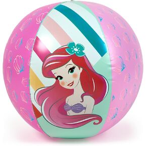 Swimways Disney Princess Ariel Giant Beach Ball, Kids Pool Toys, Beach Toys and Swimming Pool Accessories, Little Mermaid Toys for Kids Aged 5 & Up