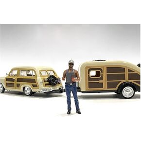 American Diorama Campers Figure 5 for 1/24 Scale Models