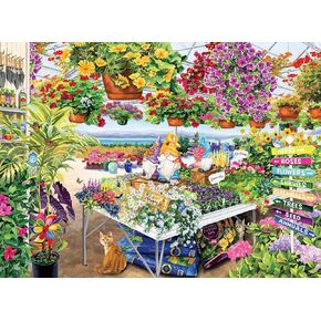 Ravensburger Glorious Garden Center 500 Piece Jigsaw Puzzle | Great Gift for Puzzlers | Premium German Craftsmanship | FSC Certified Sustainable Wood