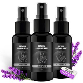 605Products Premium Dog Cologne & Odor Eliminator - Long Lasting Puppy Perfume, Deodorant & Grooming Spray with Essential Oils, 2oz Show Dog