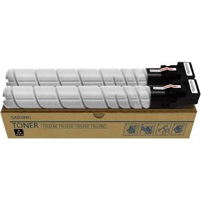 SAIDING Compatible TN328K TN328 TN330 TN626 TN626K TN628 Toner Cartridge AAV8130 Replacement Konica Minolta Bizhub C250i C251i C300i C301i C360i C361i C450i C451i C550i C551i C651i Printer(2 Black)