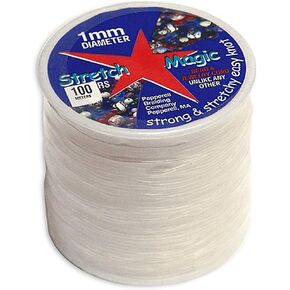 Stretch Magic Clear Bulk Spool 1mm x 100 meters