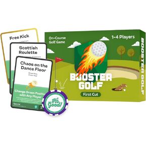 On-Course Golf Game - 100 Interactive Playable Cards - Perfect Golf Gift for Any Golfer - Ridiculous Multiplayer Game - 1-4 Players - All Skill Levels