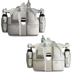 TRQ Front Brake Caliper Set Compatible with 2014-2020 Mazda 6