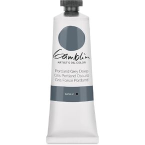 Gamblin Artist Oils Portland Grey Deep 37ml