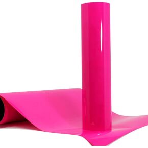VVIViD V2 Powerplay Premium Line HTV Heat Transfer Vinyl Film (Fluorescent Pink, 1ft x 3ft)