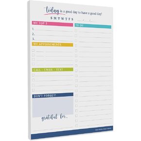 Neat House Sweet Home To Do List Notepad. Daily Notebook for Work Organization, Cute Day Planner, Teacher To Do List, Work Planner Organizer Notebook