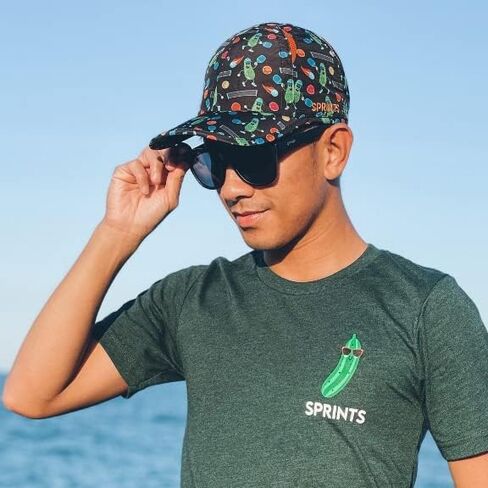 Sprints Race Day Performance Running Cap | The Lightweight, Quick Dry, Sport Hat, One Size, Unisex (Polar Plunge) in Kuwait