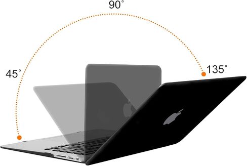 MOSISO Plastic Hard Shell Case & Keyboard Cover Skin & Screen Protector Only Compatible with MacBook Air 11 inch (Models: A1370 & A1465), Rose Quartz in Saudi Arabia
