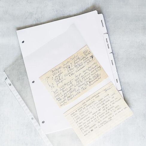 PRE-Printed Recipe Binder Index TAB DIVIDERS – Sets of 10. Helpful Categories Turn Any Binder into a Recipe Book in Kuwait