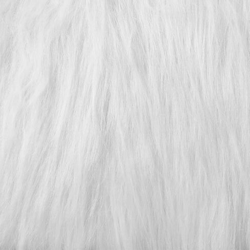 Faux Fur Fabric Christmas Winter Squares Shaggy Fur Fabric Patches Red 18x40 Inch for DIY Craft Hobby Halloween Winter Costume Decoration in Kuwait
