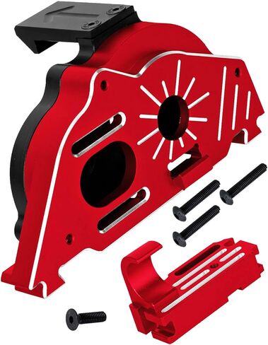 ترقيات الجزء مربع موجة تروس النقل ل 1/10 BIG ROCK 3S BLX.Senton/Granite 3S BLX (MEGA 550) ، 1/8 TYPHON 3S BLX & MEGA 550.Aluminum Motor Mount Cover Cover Box Up.pink. in Kuwait